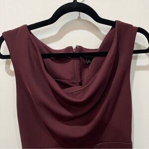 Ann Taylor Size 2 Burgandy Dress